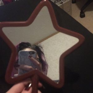Jeffree star dark plum hand mirror